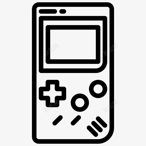 游戏21线性游戏图标svg_新图网 https://ixintu.com 游戏 线性