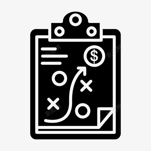 营销策略业务财务图标svg_新图网 https://ixintu.com 业务 字形 策略 营销 财务