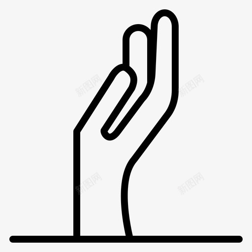 施舍手分享图标svg_新图网 https://ixintu.com 人 分享 手 施舍