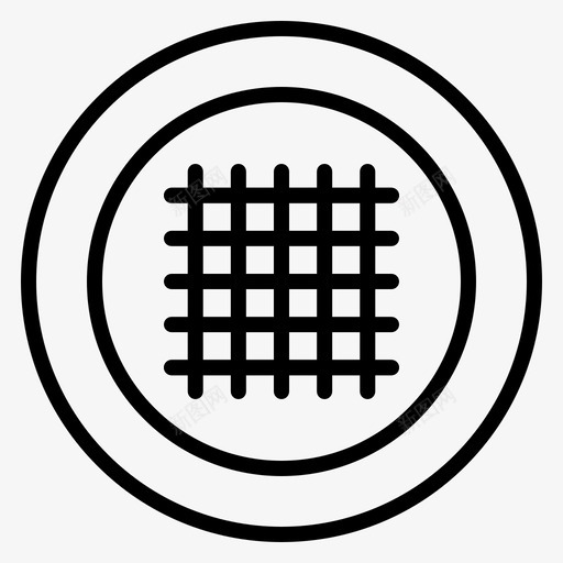 网格布局线条图标svg_新图网 https://ixintu.com 布局 流线 线条 网格