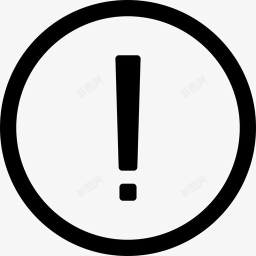 小心注意危险图标svg_新图网 https://ixintu.com 危险 小心 标志 注意 警告