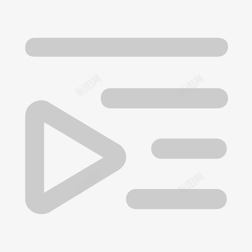 全局播放器-播放列表svg_新图网 https://ixintu.com 全局播放器-播放列表