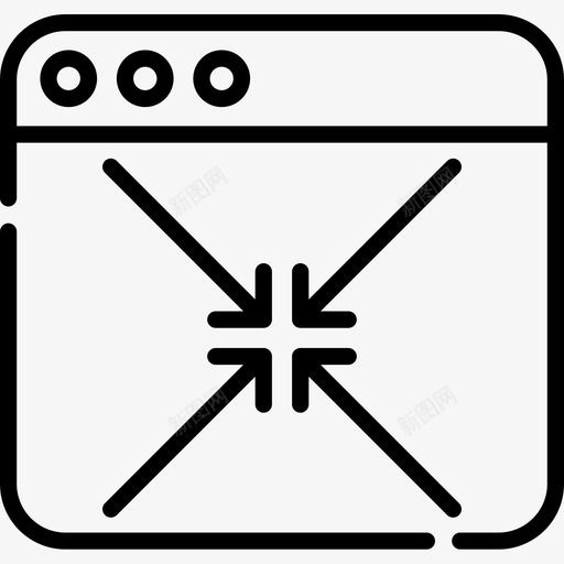 尺寸响应式50线性图标svg_新图网 https://ixintu.com 响应 尺寸 线性 设计