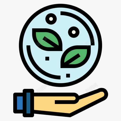 自然生态生物3线性颜色图标svg_新图网 https://ixintu.com 生态 生物 线性 自然 颜色