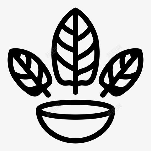 中草药保健桔梗图标svg_新图网 https://ixintu.com 中草药 传统医药 保健 桔梗 植物 药房
