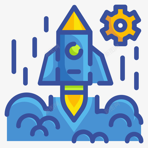 创业商业309线性颜色图标svg_新图网 https://ixintu.com 创业 商业309 线性颜色