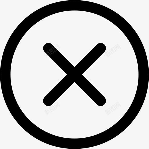 叉-圆-ksvg_新图网 https://ixintu.com 叉-圆-k 圈圈叉叉