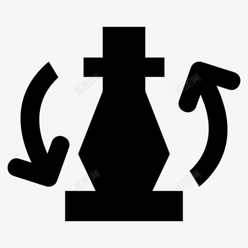 数字战略商业互联网图标svg_新图网 https://ixintu.com 互联网 商业 媒体 数字战略 营销