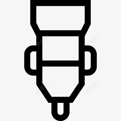 车载usb适配器充电器香烟图标svg_新图网 https://ixintu.com 充电器 微型 车载usb适配器 香烟