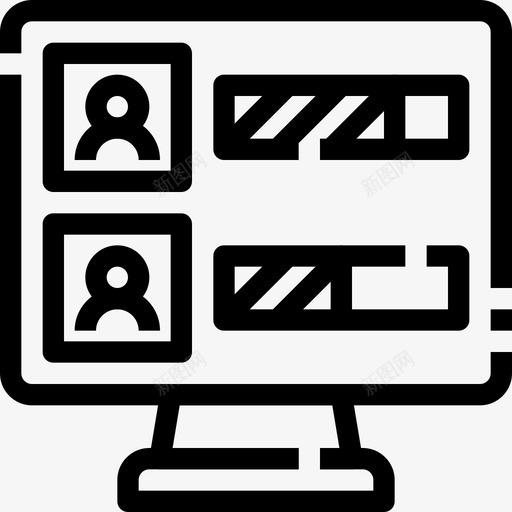 投票结果计票投票分析图标svg_新图网 https://ixintu.com 分析 投票 结果 统计 计票 选举