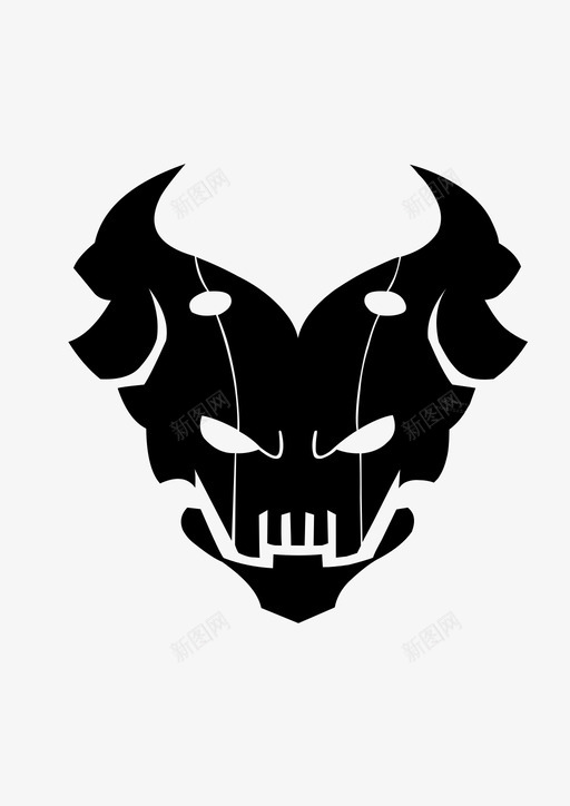 撒旦图标svg_新图网 https://ixintu.com 撒旦
