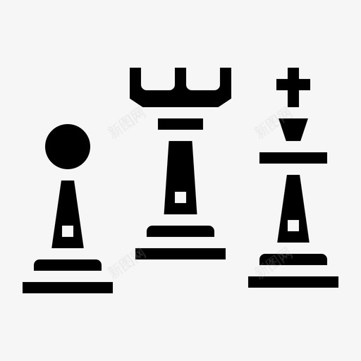 棋牌娱乐策划图标svg_新图网 https://ixintu.com 娱乐 扎实 棋牌 棋盘 游戏 策划 策略