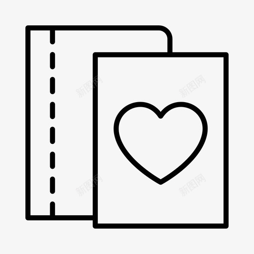 结婚纪念册订婚结婚图标svg_新图网 https://ixintu.com 宾客登记册 结婚 结婚登记册 结婚纪念册 订婚