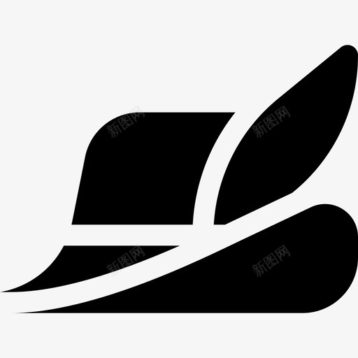 帽子啤酒节42填充图标svg_新图网 https://ixintu.com 啤酒节 填充 帽子