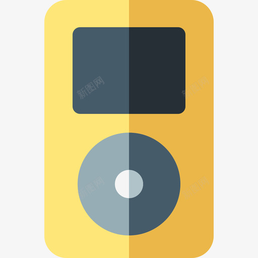 Ipod电子产品46扁平图标svg_新图网 https://ixintu.com Ipod 扁平 电子产品