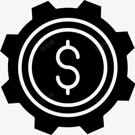 设置财务115稳定图标svg_新图网 https://ixintu.com 稳定 设置 财务