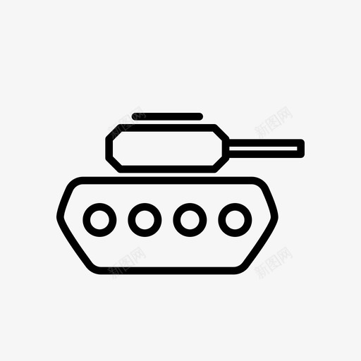 坦克军队士兵图标svg_新图网 https://ixintu.com 军队 坦克 士兵 战争