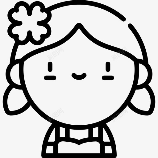 金杰圣帕特里克第九天直系图标svg_新图网 https://ixintu.com 圣帕特里克第九天 直系 金杰