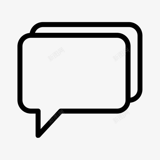 泡泡糖聊天短信图标svg_新图网 https://ixintu.com 泡泡糖 短信 聊天