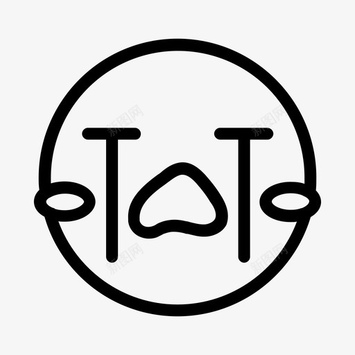 悲伤表情感情图标svg_新图网 https://ixintu.com 不开心 悲伤 感情 表情
