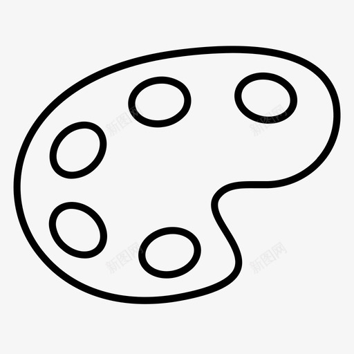 油漆板教育学校图标svg_新图网 https://ixintu.com 大学 学校 教师 教育 油漆板 科学