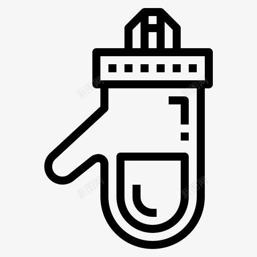 连指手套烧烤派对6直系图标svg_新图网 https://ixintu.com 手套 派对 烧烤 直系 连指