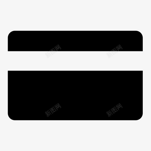 信用卡银行钱图标svg_新图网 https://ixintu.com 信用卡 支付 银行