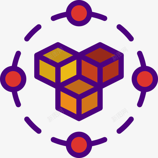 模块技术92线性颜色图标svg_新图网 https://ixintu.com 技术 模块 线性 颜色
