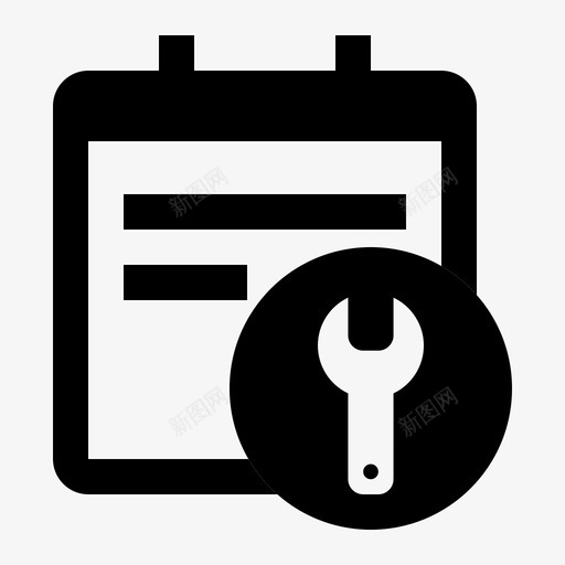 时间策略维护svg_新图网 https://ixintu.com 时间策略维护