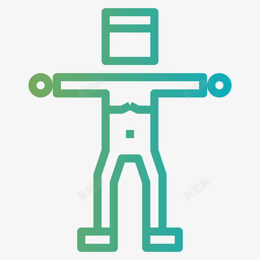 人类生态生物1梯度图标svg_新图网 https://ixintu.com 人类 梯度 生态生物1