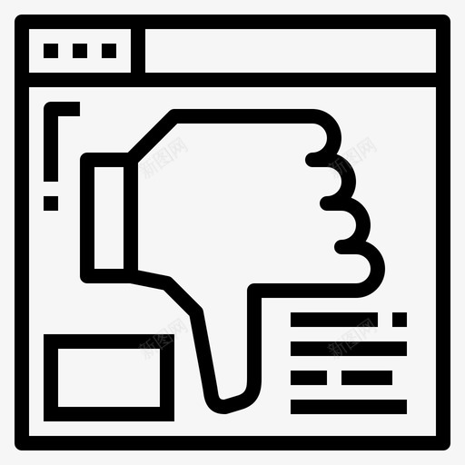 不喜欢年轻人直系人图标svg_新图网 https://ixintu.com 不喜欢 年轻人 直系 系人