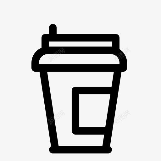 杯咖啡饮料新鲜图标svg_新图网 https://ixintu.com 咖啡 提纲 新鲜 饮料