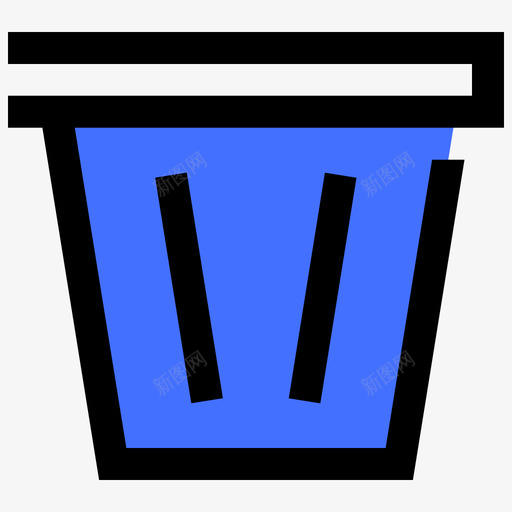 删除照片社交媒体蓝色图标svg_新图网 https://ixintu.com 删除 媒体 照片 社交 蓝色
