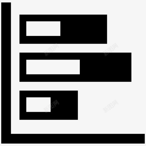 组件-条形堆积svg_新图网 https://ixintu.com 组件-条形堆积
