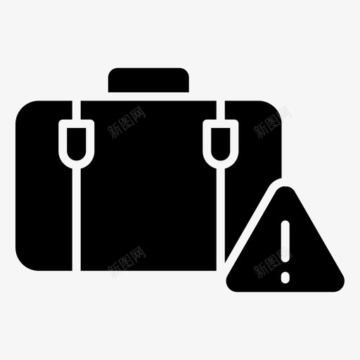 海关检查行李机场图标svg_新图网 https://ixintu.com 机场 海关检查 行李