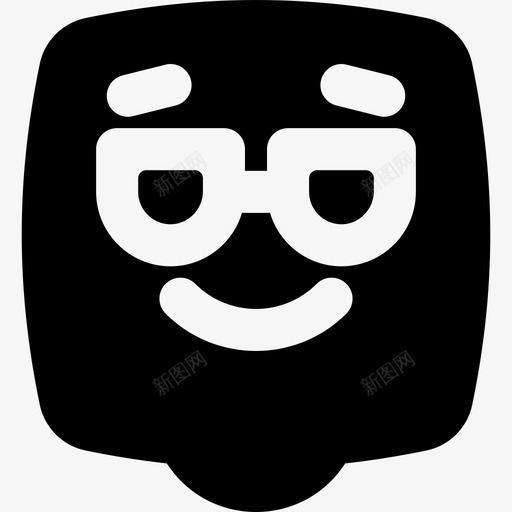酷表情50加油图标svg_新图网 https://ixintu.com 加油 表情50 酷