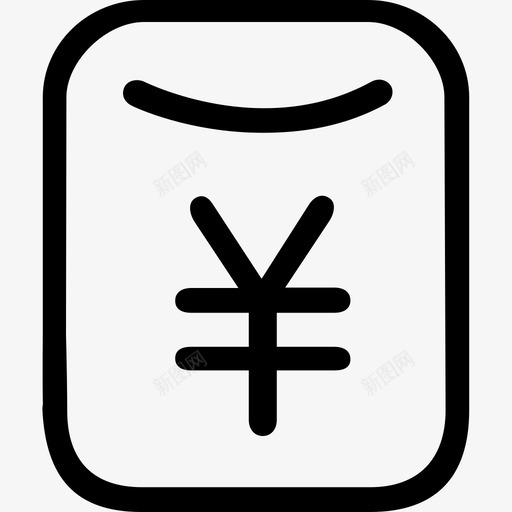 红包管理svg_新图网 https://ixintu.com 红包管理 线性