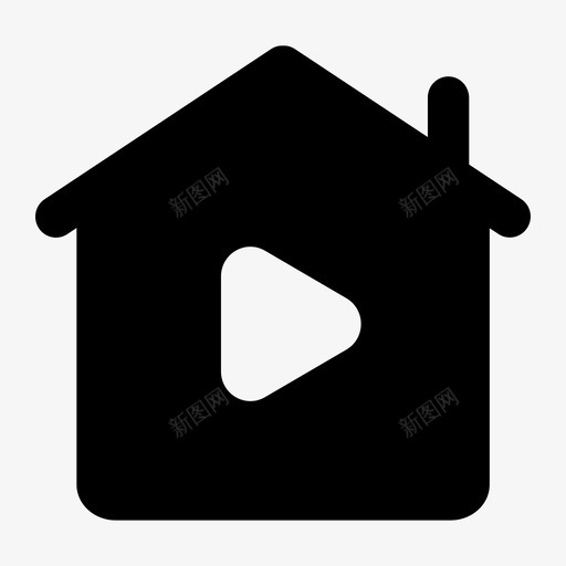 导航栏-首页(填充)svg_新图网 https://ixintu.com 导航栏-首页(填充)