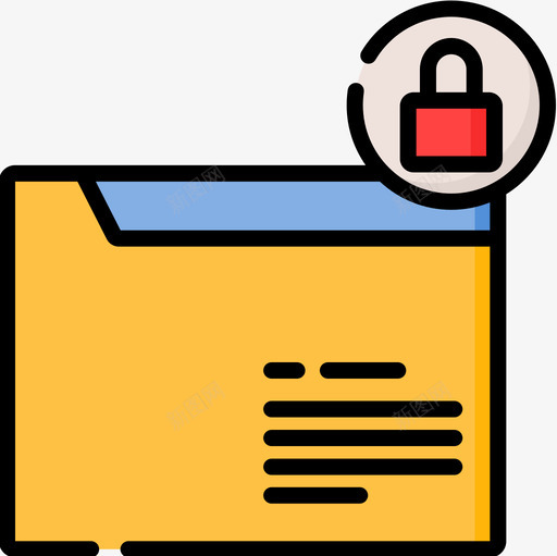档案领导力35直线颜色图标svg_新图网 https://ixintu.com 档案 直线颜色 领导力35