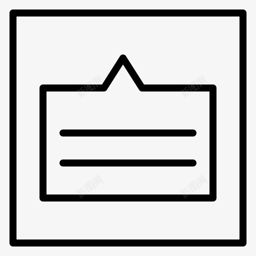 网格布局链接图标svg_新图网 https://ixintu.com 布局 弹出 窗口 线框 网格 链接