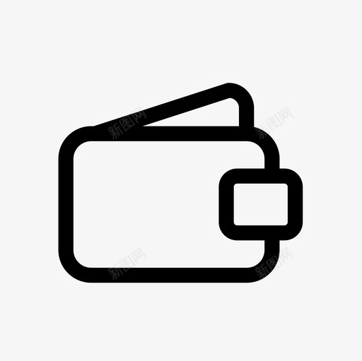 钱包金融111线性图标svg_新图网 https://ixintu.com 线性 金融 钱包