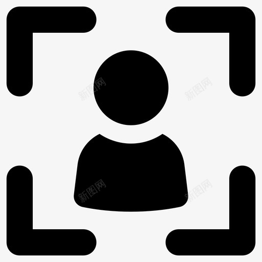 自拍相机拍摄图标svg_新图网 https://ixintu.com 拍摄 摄影 相机 肖像 自拍