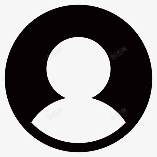用户中心默认头像svg_新图网 https://ixintu.com 用户中心默认头像