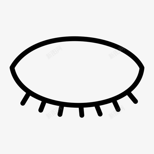 闭上眼睛看不见闭上图标svg_新图网 https://ixintu.com 看不见 眼睛拉稀了 睡觉 闭上 闭上眼睛