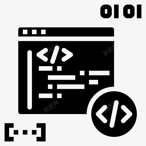 编码开发70填充图标svg_新图网 https://ixintu.com 填充 开发 编码