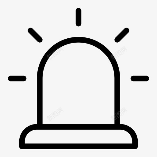 警报铃声危险图标svg_新图网 https://ixintu.com ol 危险 安全 数据库 警告 警报 配置 铃声