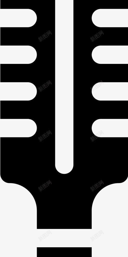 医用温度计185固体图标svg_新图网 https://ixintu.com 医用温度计185 固体