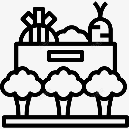 生态与环境健康生活20线性图标svg_新图网 https://ixintu.com 健康生活 环境 生态 线性