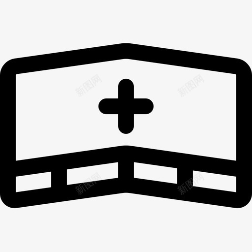 护士健康护理医院图标svg_新图网 https://ixintu.com 4px 健康 医疗 医院 护士 护理 线路