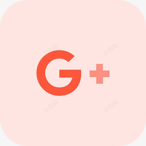 GooglePlus社交标志tritone图标svg_新图网 https://ixintu.com Google Plus tritone 标志 社交
